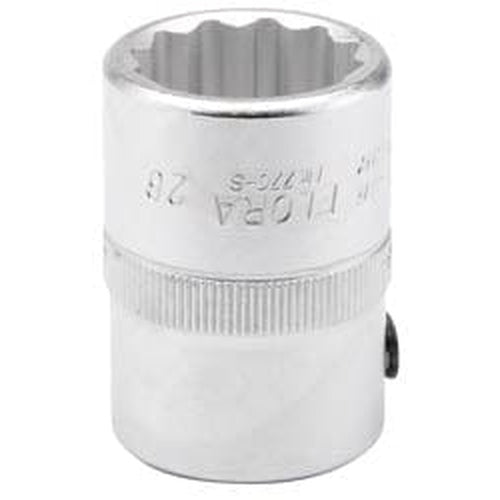 Draper Elora Elora Bi-Hexagon Socket, 3/4" Sq. Dr., 26Mm Dr-00749