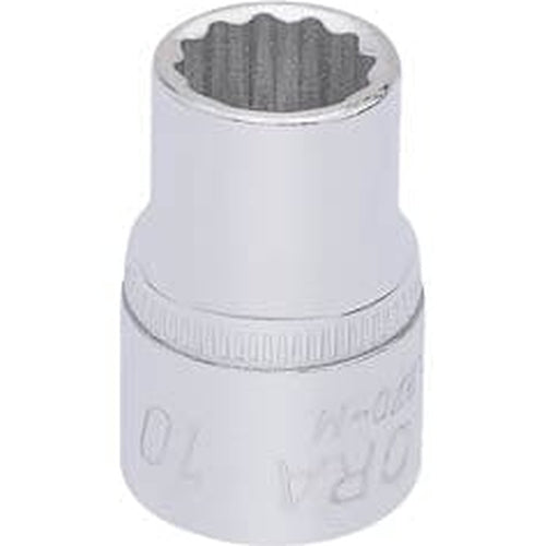 Draper Elora Elora Bi-Hexagon Socket, 3/8" Sq. Dr., 10Mm Dr-25862