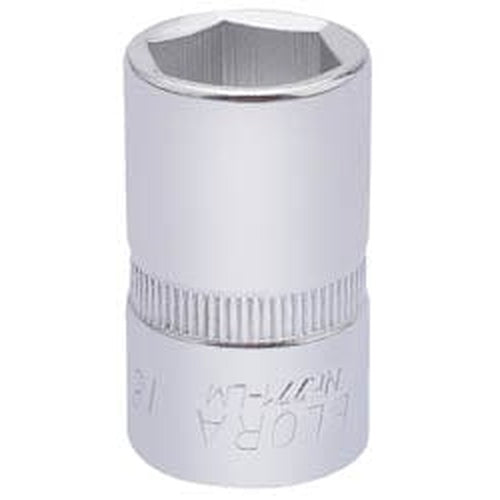 Draper Elora Elora Hexagon Socket, 1/2" Sq. Dr., 16Mm Dr-15305