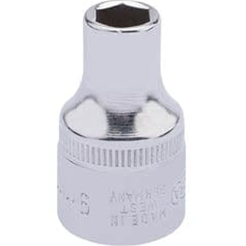 Draper Elora Elora Hexagon Socket, 1/2" Sq. Dr., 9Mm Dr-15298