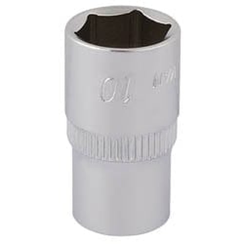 Draper Elora Elora Hexagon Socket, 1/4" Sq. Dr., 10Mm Dr-11099