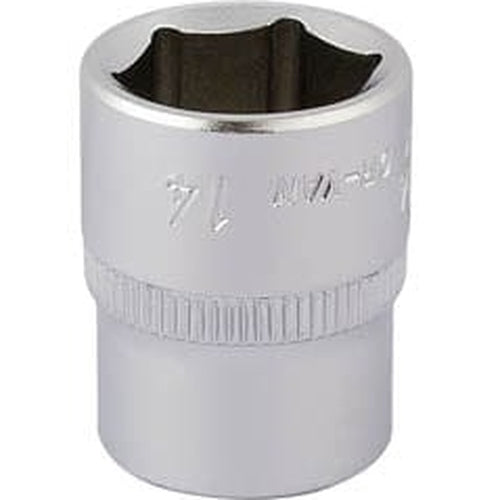 Draper Elora Elora Hexagon Socket, 1/4" Sq. Dr., 14Mm Dr-11103