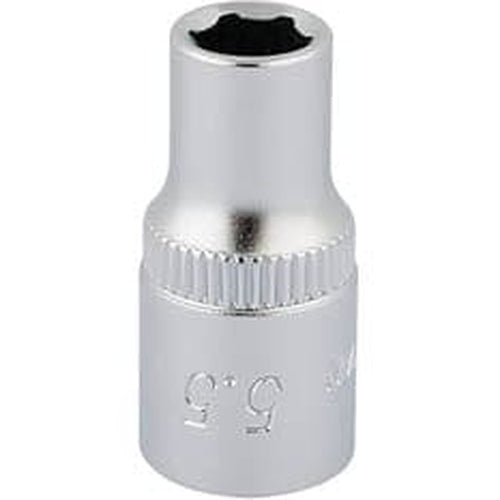 Draper Elora Elora Hexagon Socket, 1/4" Sq. Dr., 5.5Mm Dr-11094