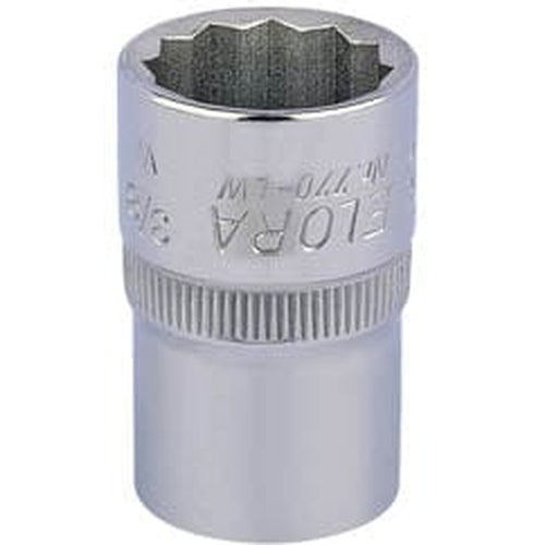 Draper Elora Elora Whitworth Bi-Hexagon Socket, 1/2" Sq. Dr., 3/8" Dr-24830