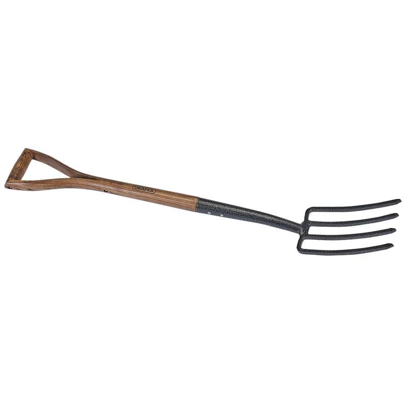 Draper Gardening Forks Draper 14304 Carbon Steel Border Garden Fork With Ash Handle Dr-14304