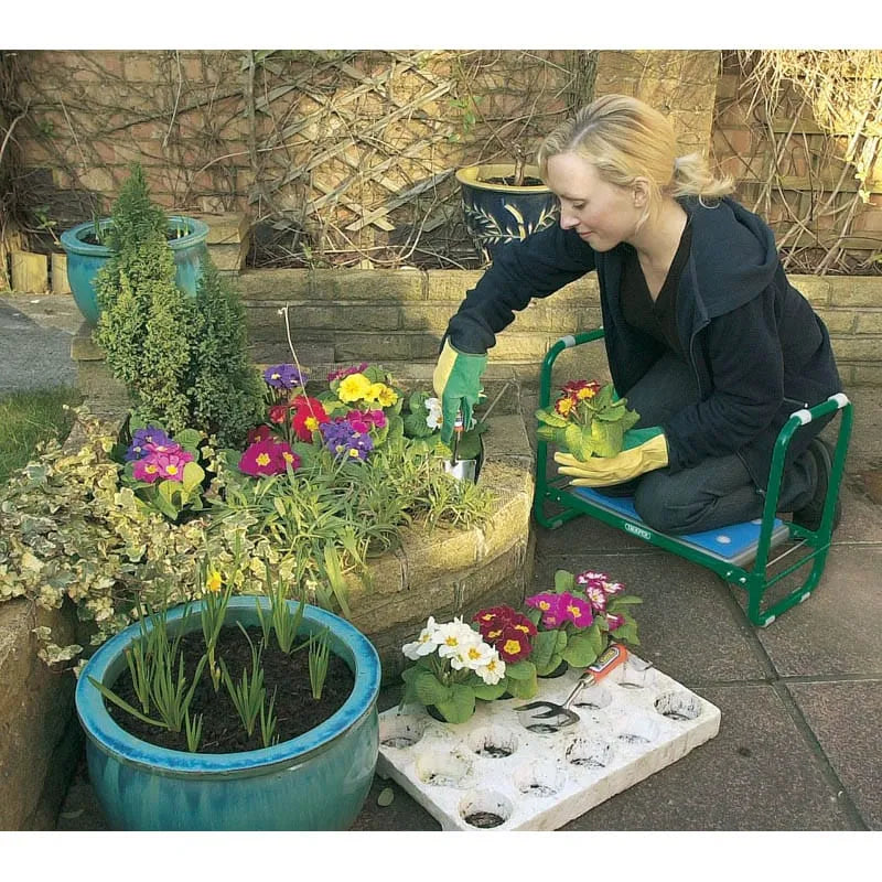 Draper kneeler Draper 64970 Folding Metal Framed Gardening Seat Or Kneeler  30OFF