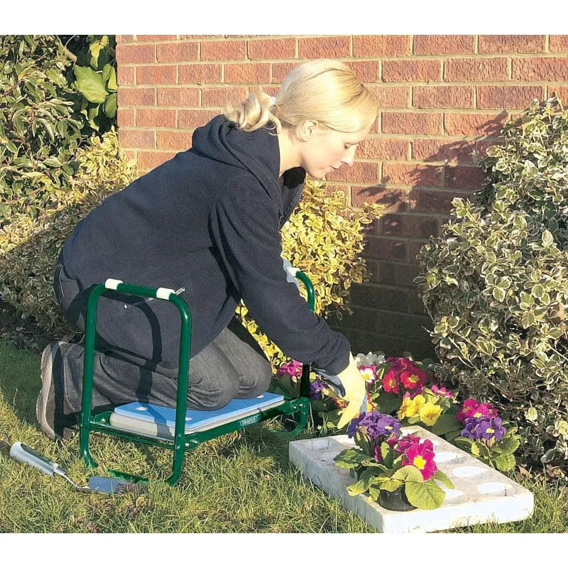 Draper kneeler Draper 64970 Folding Metal Framed Gardening Seat Or Kneeler  30OFF