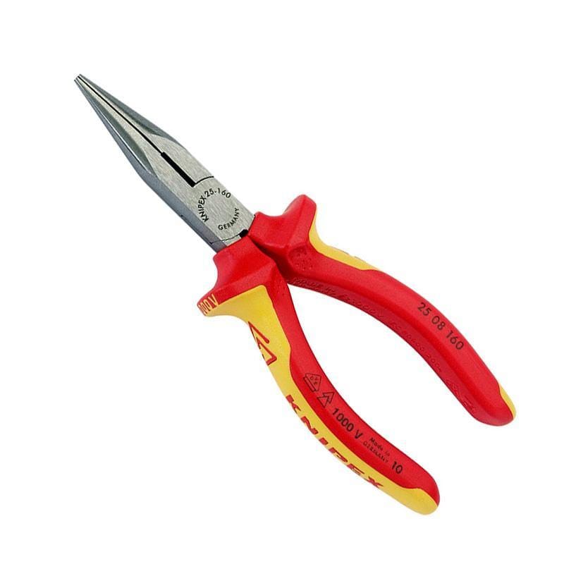 Draper-Knipex Knipex 25 08 160 Vde Fully Insulated Snipe Long Nose Pliers 160Mm Draper 31944