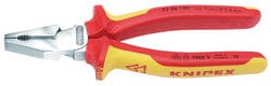 Draper-Knipex Knipex Knipex 02 06 180 Fully Insulated High Leverage Combination Pliers, 180Mm Dr-49168