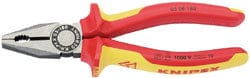 Draper-Knipex Knipex Knipex 03 08 180Uksbe Vde Fully Insulated Combination Pliers, 180Mm Dr-31918