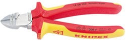 Draper-Knipex Knipex Knipex 14 26 160Sb Vde Fully Insulated Diagonal Wire Strippers And Cutters Dr-34055