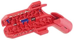 Draper-Knipex Knipex Knipex 16 95 01 Sb Ergostrip Universal 3 In 1 Tool, Right Handed Dr-16414