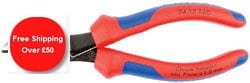 Draper-Knipex Knipex Knipex 74 12 160 High Leverage Diagonal Side Cutters With Return Spring, 160Mm Dr-44268