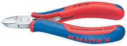 Draper-Knipex Knipex Knipex 77 02 115 Flush Electronics Diagonal Cutters, 115Mm Dr-27721