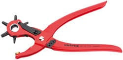 Draper-Knipex Knipex Knipex 90 70 220 Sbe 6 Head Revolving Punch Pliers, 220Mm Dr-87161