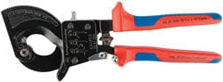 Draper-Knipex Knipex Knipex 95 31 250 Ratchet Action Cable Cutter, 250Mm Dr-18555