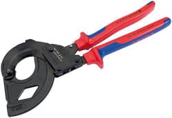 Draper-Knipex Knipex Knipex 95 32 Ratchet Action Cable Cutter For Swa Cable, 315Mm, 315A Dr-82575