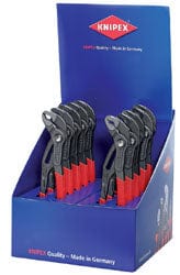 Draper-Knipex Knipex Knipex Cobra Countertop Display Of Waterpump Pliers, 10 X 250Mm Dr-05769