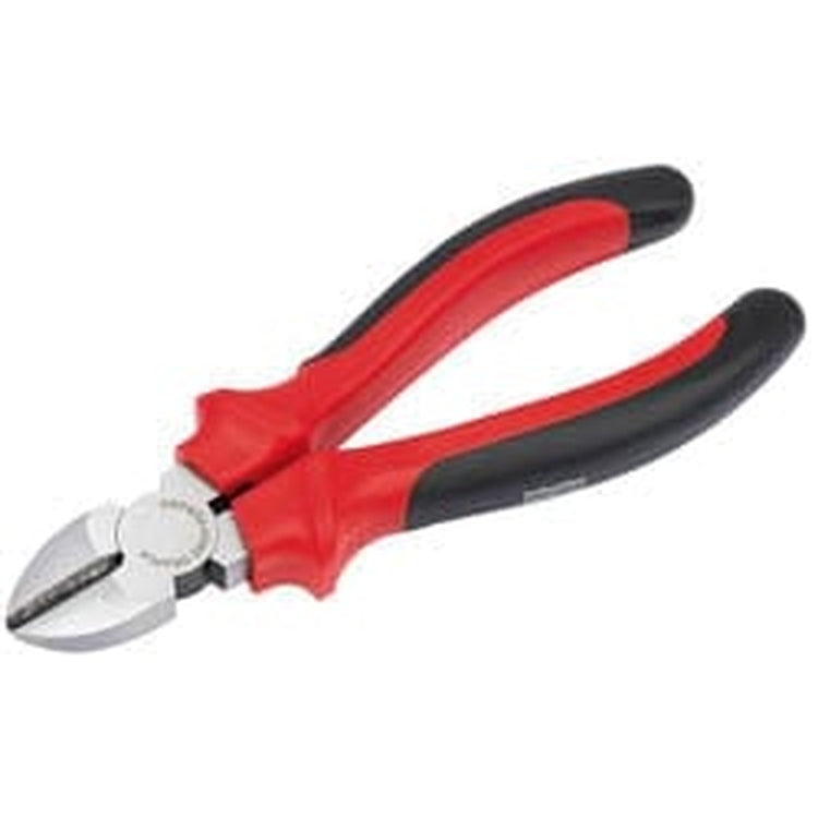 Draper Pliers Draper Heavy Duty Diagonal Side Cutter With Soft Grip Handles, 180Mm Dr-68302