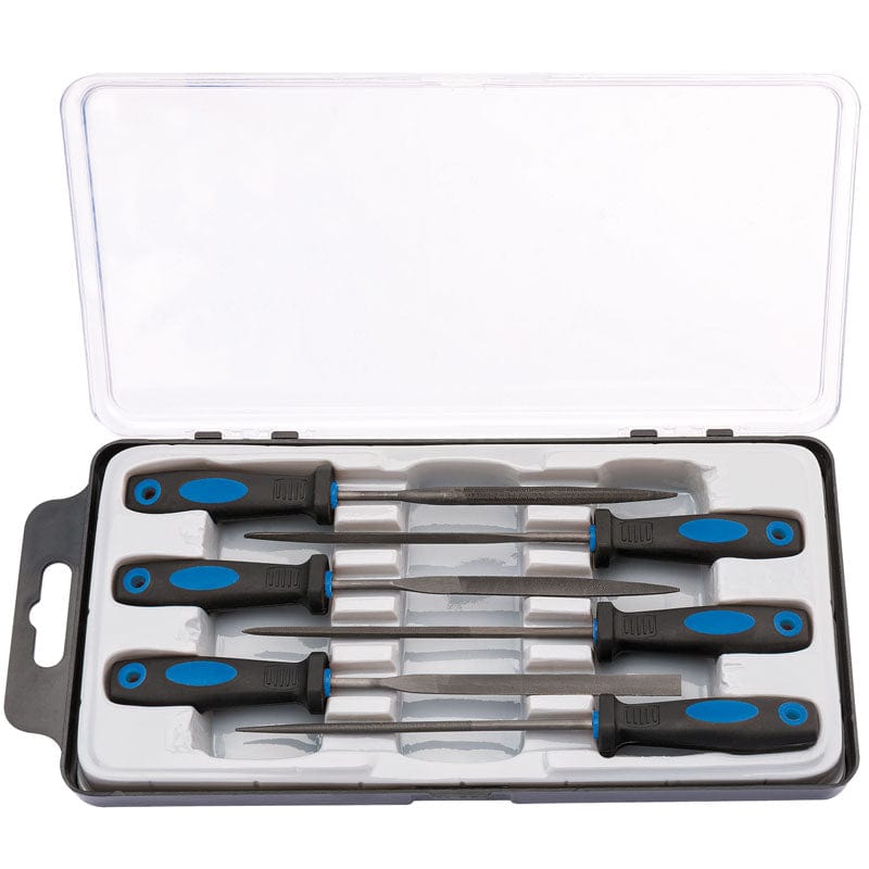 Draper Tool Files Needle File Set 150mm Draper 83480 Soft Grip (6 Piece) Dr-83480