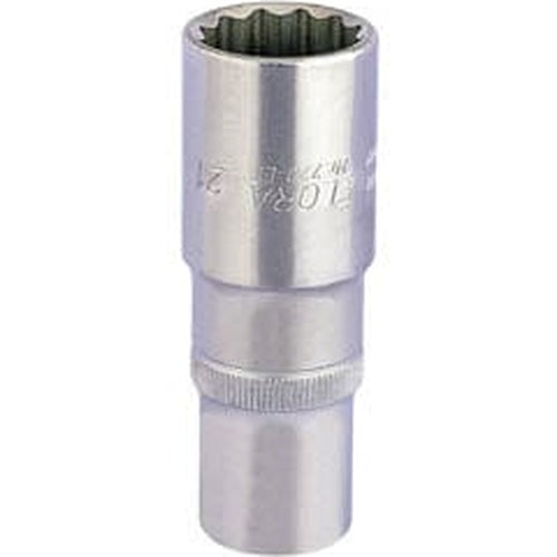 Draper Tool Sockets Elora 25135 1/2" Sq. Dr. 21Mm Deep Bi-Hexagon Socket Dr-25135