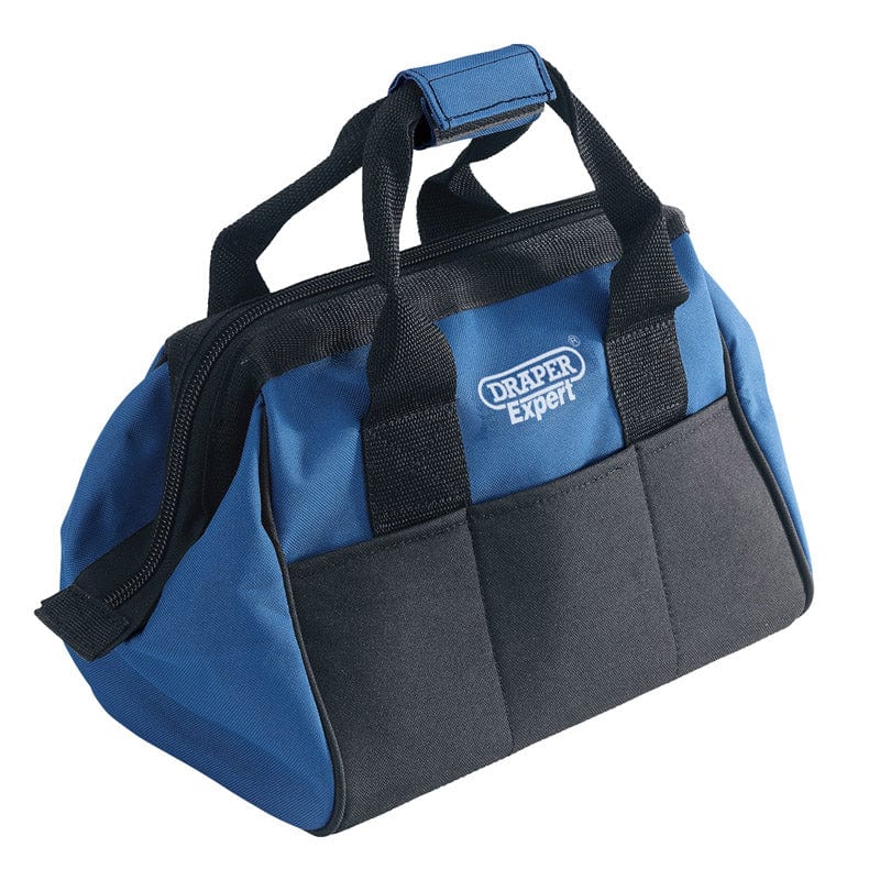 Draper Toolbag Draper 87358 Tool Bag 320mm Dr-87358 Heavy Duty Reinforced Tool Storage Bag Zip Up Holdall