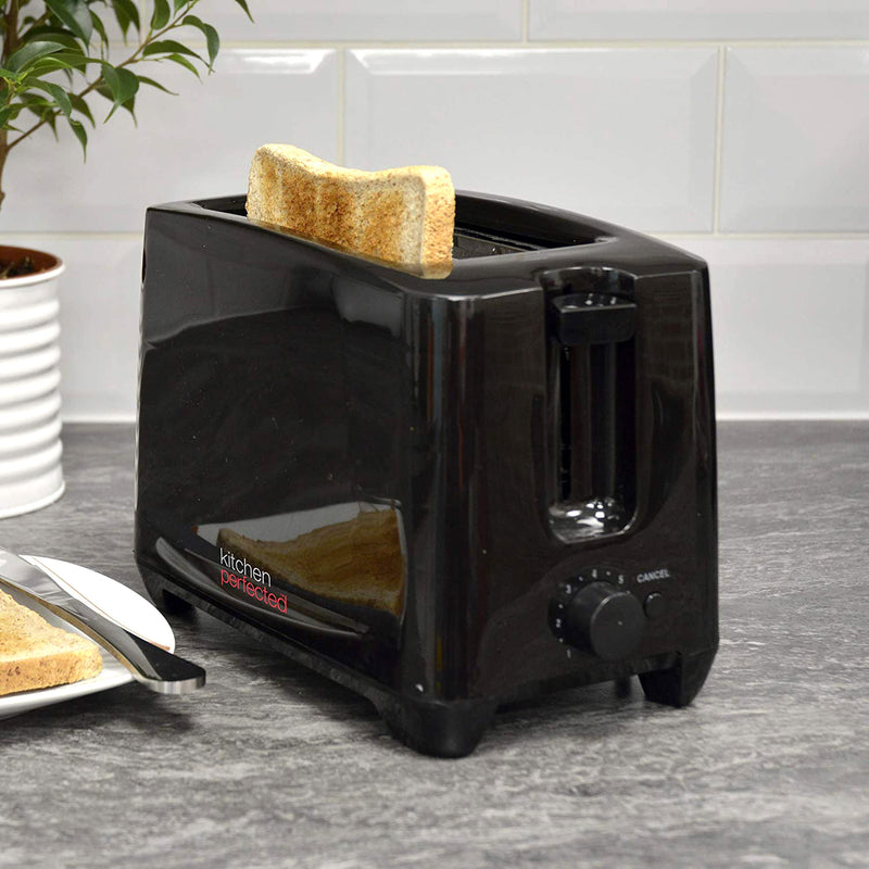 Toaster 2 Slice Wide Slot - Cool Touch Crumb Tray Variable Browning - Colour Choice