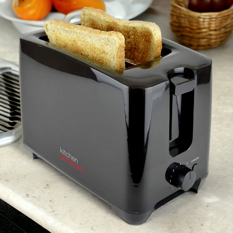 Toaster 2 Slice Wide Slot - Cool Touch Crumb Tray Variable Browning - Colour Choice