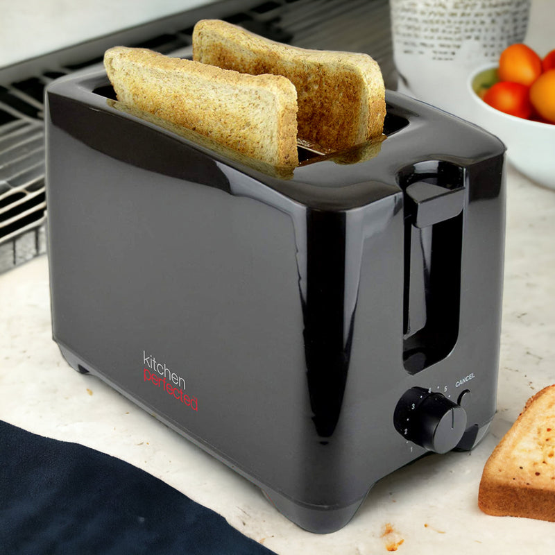 Toaster 2 Slice Wide Slot - Cool Touch Crumb Tray Variable Browning - Colour Choice