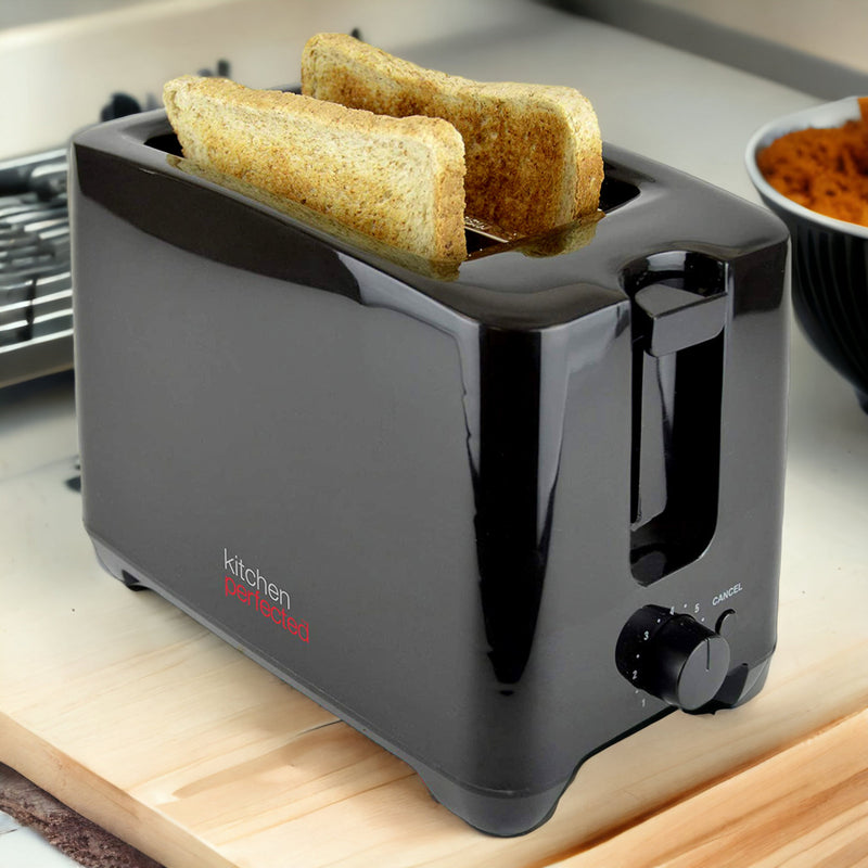 Toaster 2 Slice Wide Slot - Cool Touch Crumb Tray Variable Browning - Colour Choice