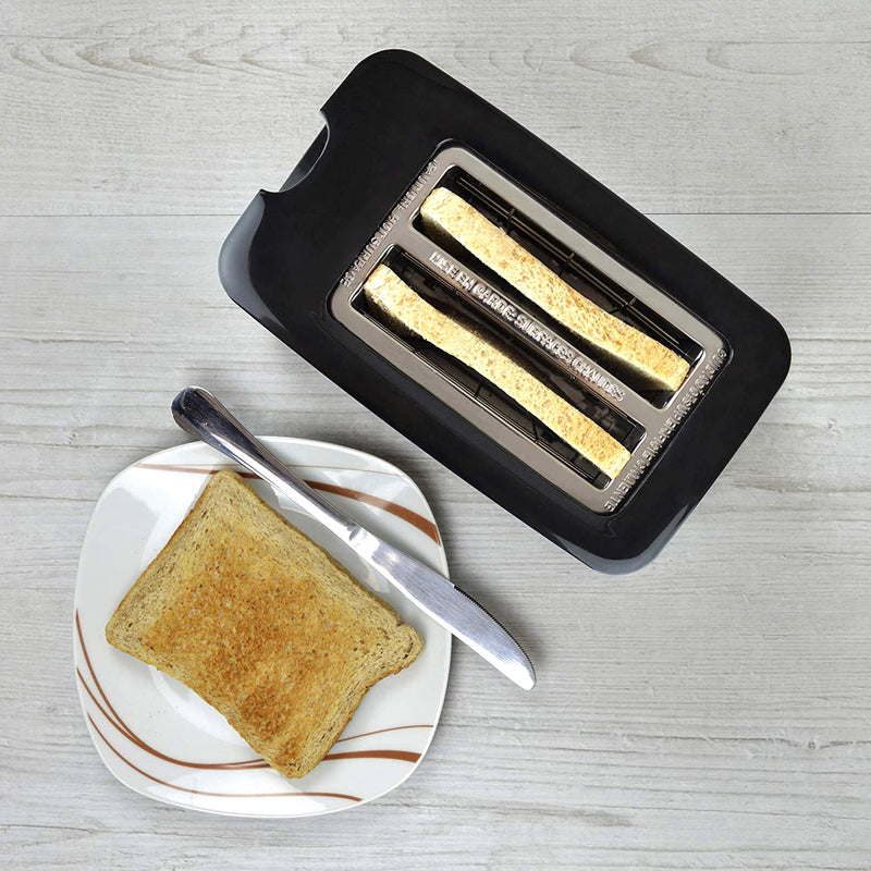 Toaster 2 Slice Wide Slot - Cool Touch Crumb Tray Variable Browning - Colour Choice