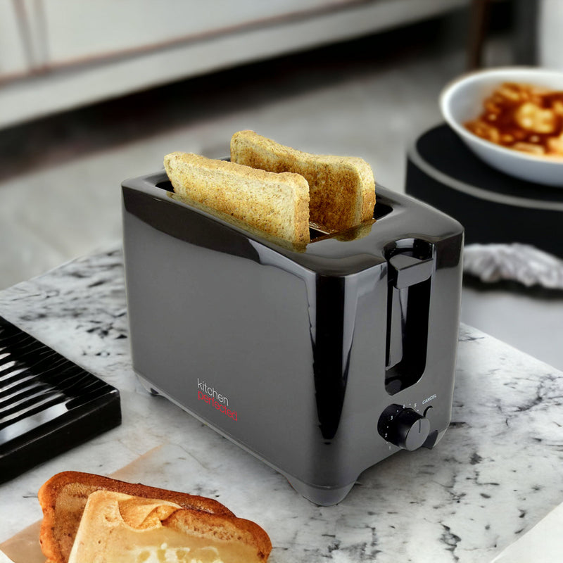 Toaster 2 Slice Wide Slot - Cool Touch Crumb Tray Variable Browning - Colour Choice