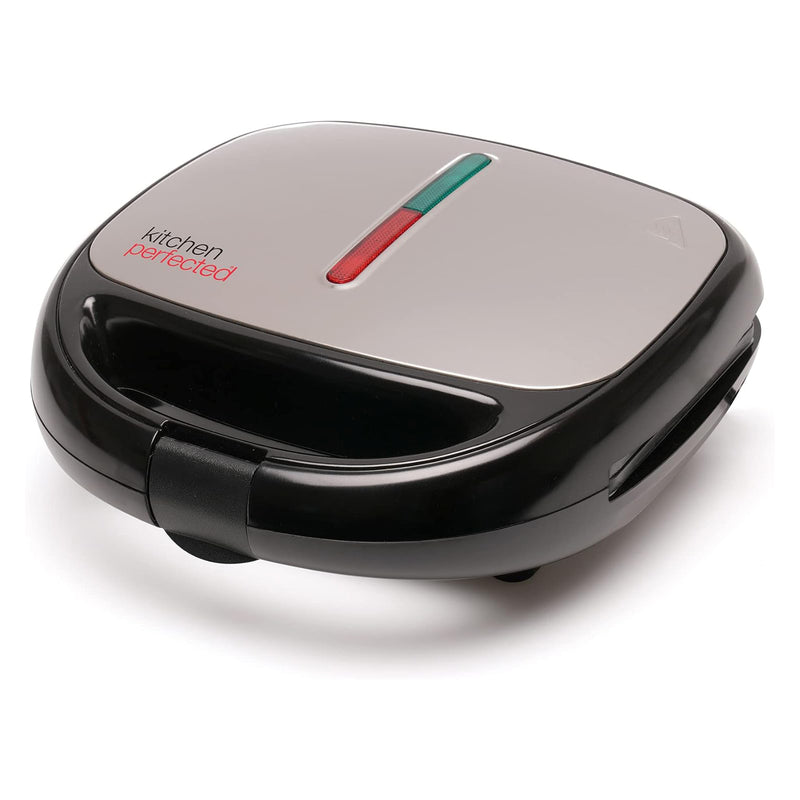 Electric 4-in-1 Toastie Waffle Omelette and Panini Maker with Removeable Non-Stick Plates