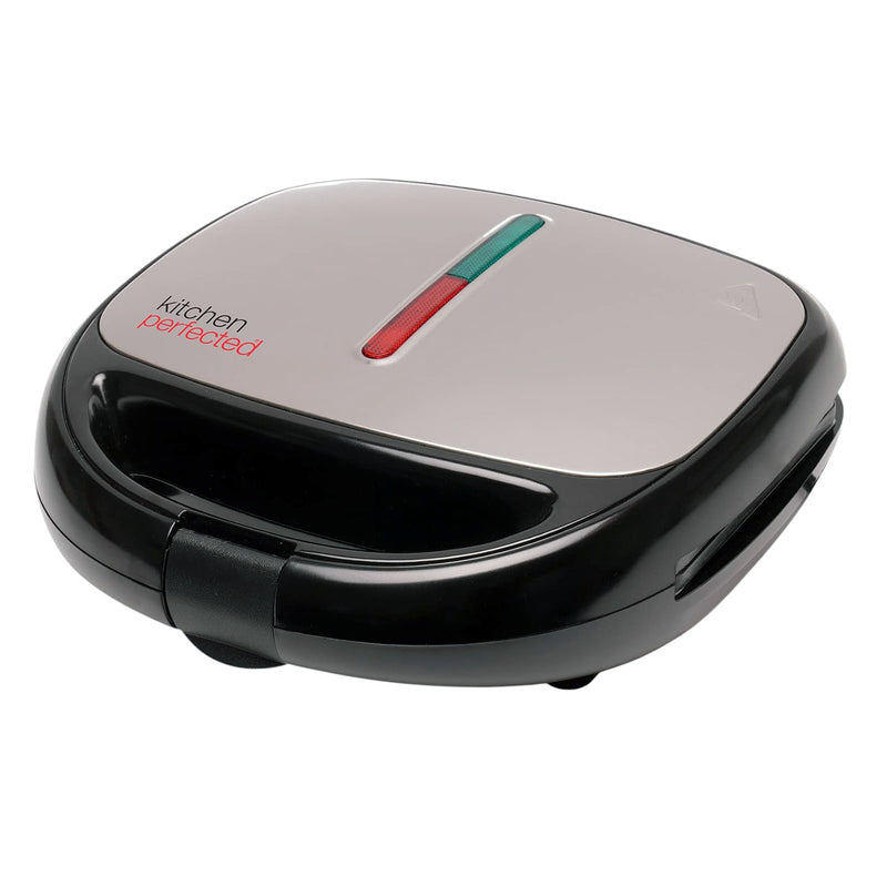 Electric 4-in-1 Toastie Waffle Omelette and Panini Maker with Removeable Non-Stick Plates