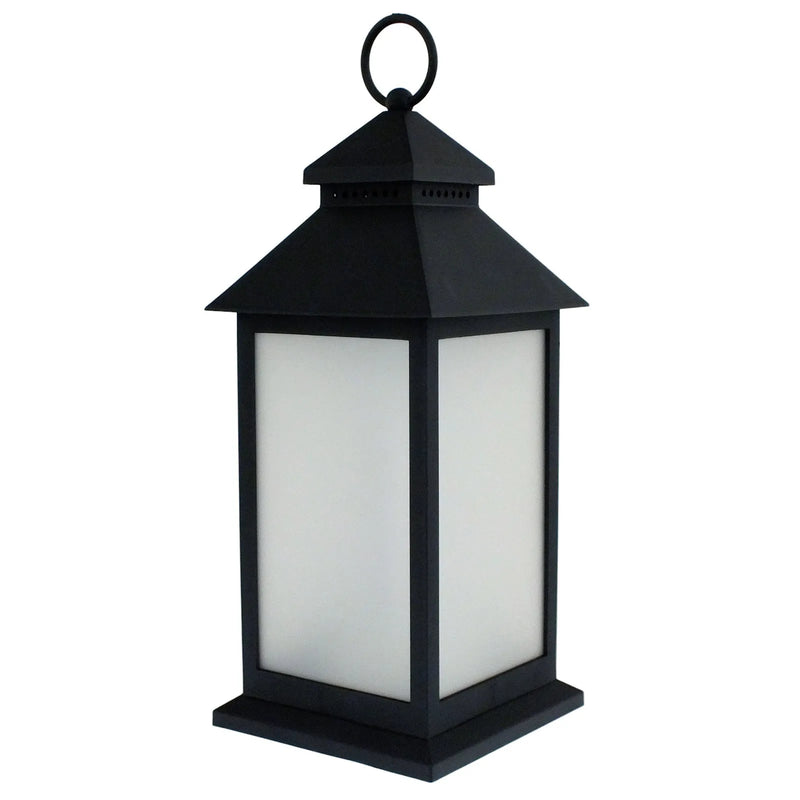 Lesser & Pavey LED Candle Lantern LED Candle Lantern Dancing Flickering Flame Effect Battery Powered with Off Timer