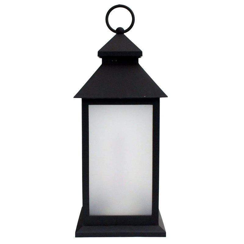 Lesser & Pavey LED Candle Lantern LED Candle Lantern Dancing Flickering Flame Effect Battery Powered with Off Timer