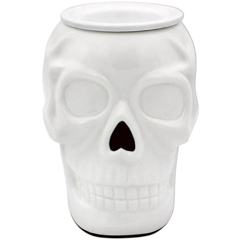 Aroma Wax Melt Burner OIl Warmer Lamp Skull - For Scented - Electric