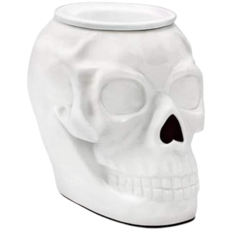 Aroma Wax Melt Burner OIl Warmer Lamp Skull - For Scented - Electric