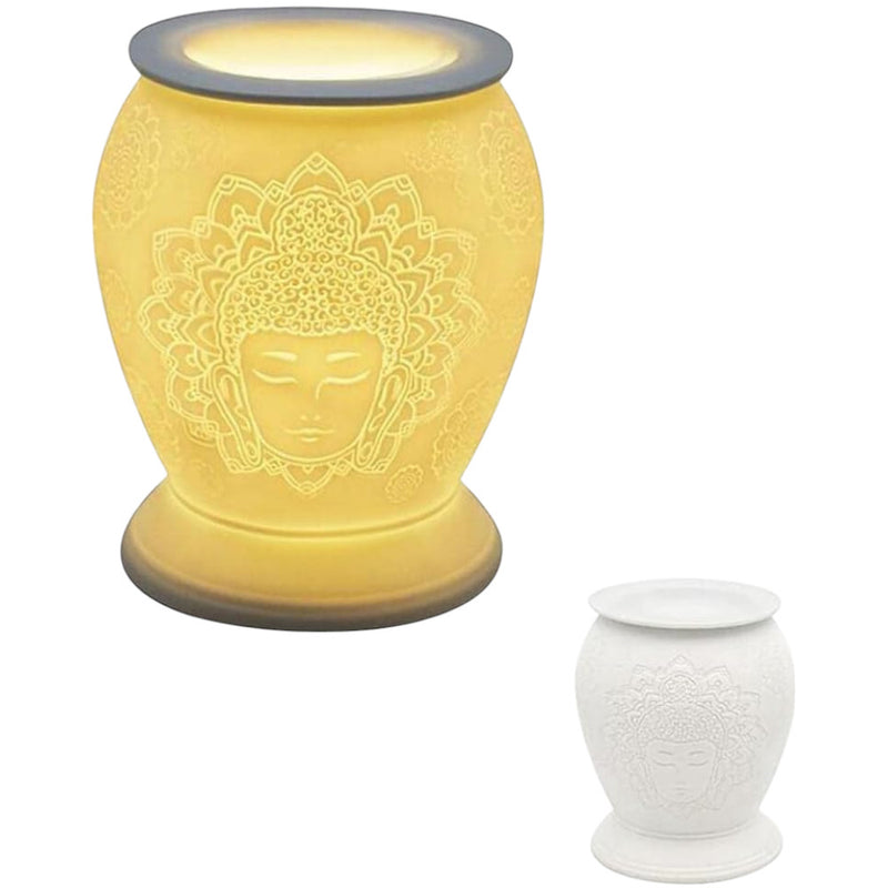 Electric Buddha Design Wax Tart Melt Burner Lamp Scented Fragrance Aroma Warmer