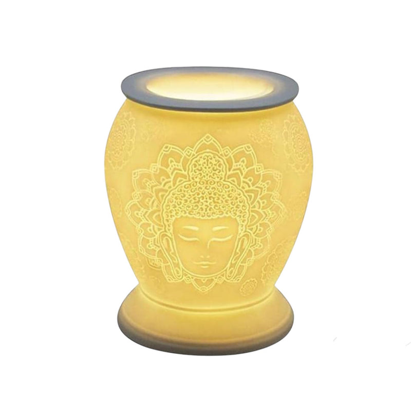 Electric Buddha Design Wax Tart Melt Burner Lamp Scented Fragrance Aroma Warmer