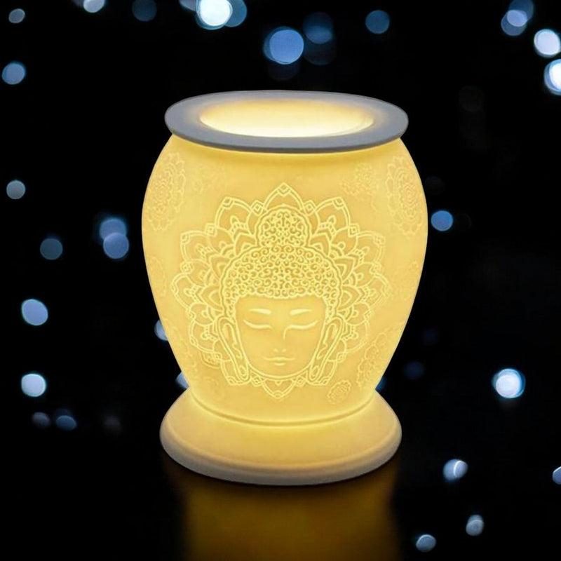 Electric Buddha Design Wax Tart Melt Burner Lamp Scented Fragrance Aroma Warmer