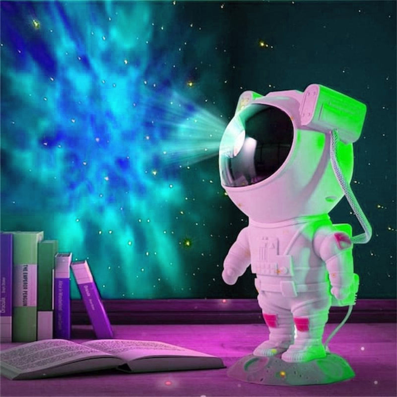 Astronaut Space Projector Night Light Nebula Galaxy Sky Projection Lamp with Remote Control