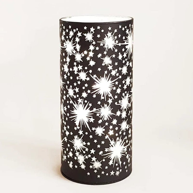 Luxa Christmas Lamp Luxa Snowie Starlight Black | Battery Operated | Warm White LED Fairy Lights