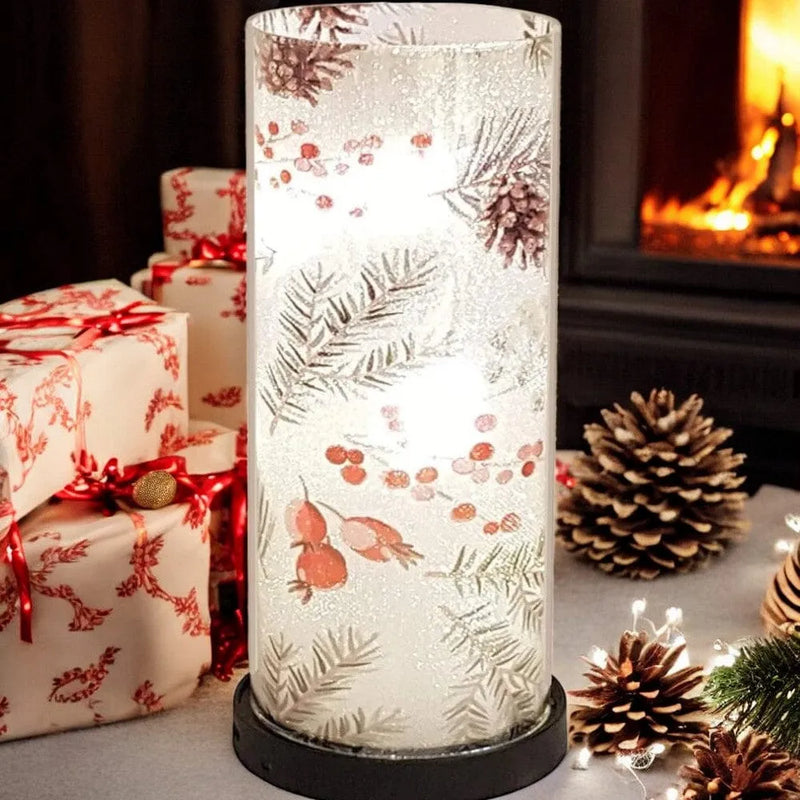 Luxa Christmas Lights LED Light Lamp Winter Christmas Berries - USB and Battery - Warm White