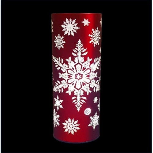 Luxa Christmas Lights Snowie Snowflake Medium (Battery with Timer) - 18 x 8 cms