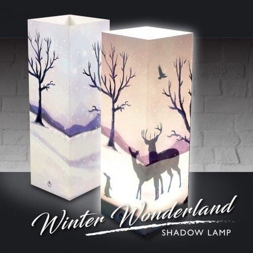 Luxa Christmas Lights Winter Wonderland Christmas Shadow Lamp