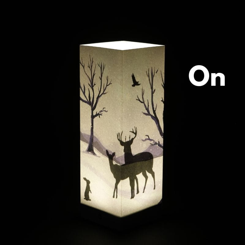 Luxa Christmas Lights Winter Wonderland Christmas Shadow Lamp