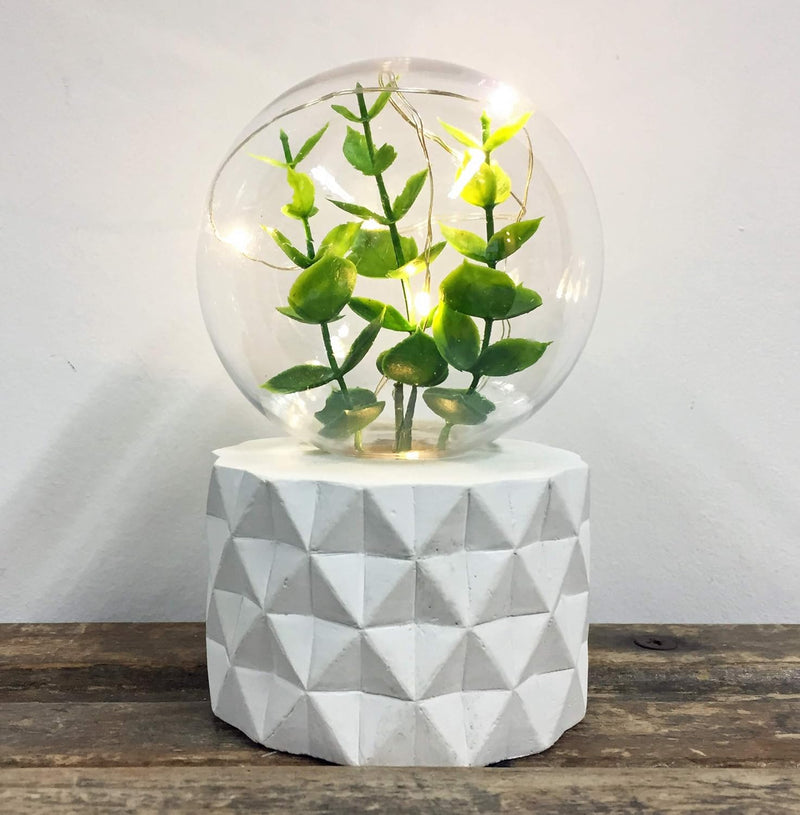 Luxa Leaf Lamp Luxa Leaf Plant Lamp With Diamond Facet Base