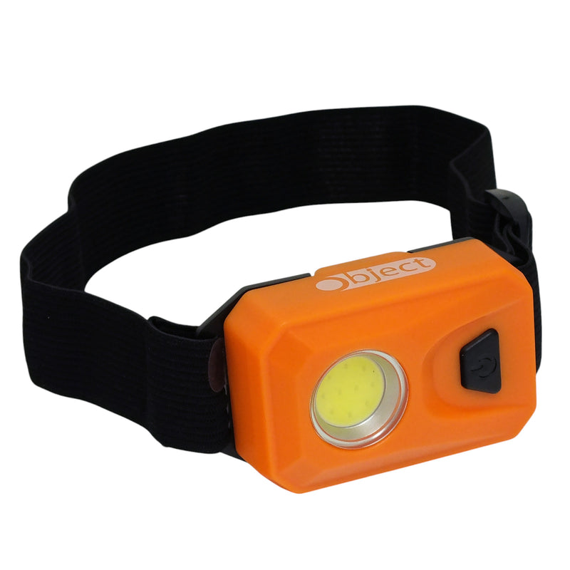 3w Cob Led Head Torch Lamp 200 Lumens Batteries Included