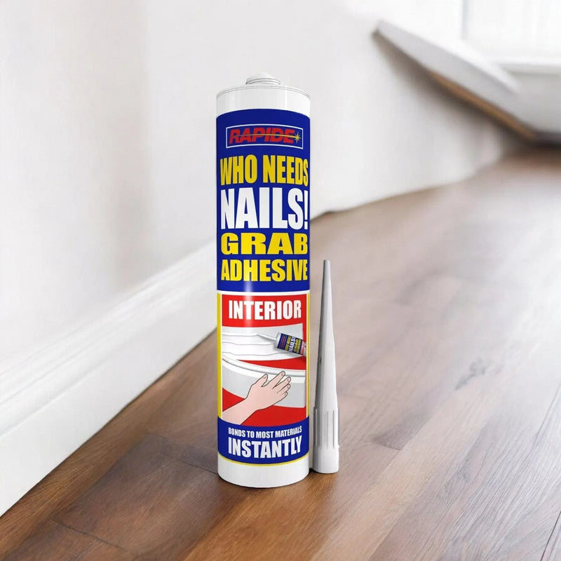 Rapide Interior Grab Adhesive 6 x Rapide Who Needs Nails Interior Grab Adhesive | 6 x 260ml Cartridges